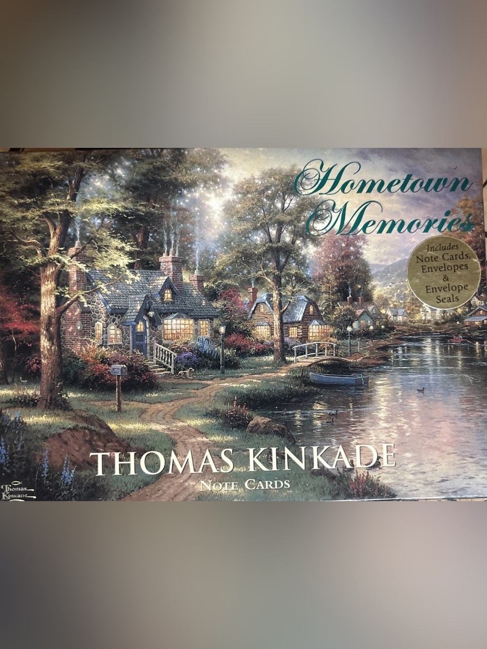 Thomas Kinkade Hometown Memories 1998 Note Cards